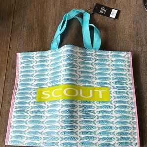 Scout Fish Pattern Tote Bag